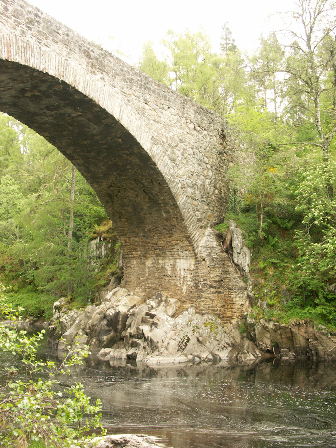 Daltullich Bridge over River Findhorn